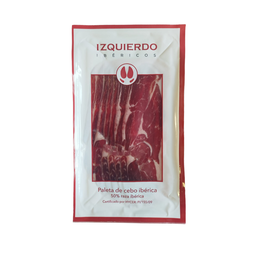 [9PIIZ1] Paleta Loncheada 50 % Ibérica de Cebo 100 g IBÉRICOS IZQUIERDO (Salamanca)