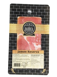 [9JLE1E] Jamón Loncheado de Castilla Añejo Reserva 90 g LA BARRICA Formato Estrecho