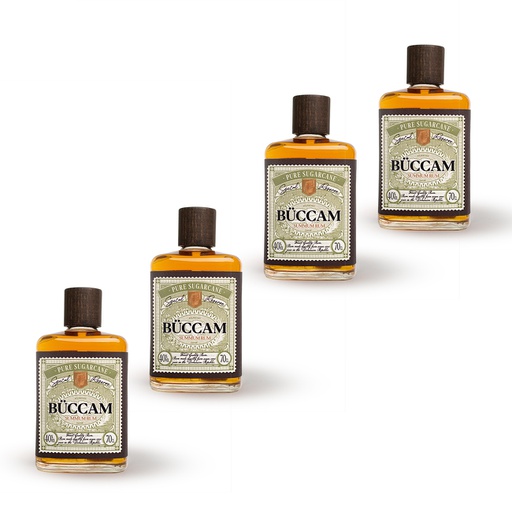 [5RBSX4] Caja 4 Botellas Ron BÜCCAM SUMMUM Special Reserve 70 cl