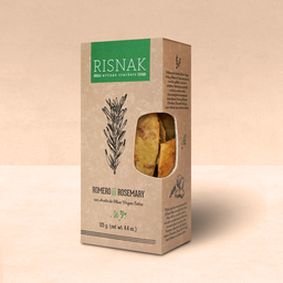 [0CRR] Crackers Artesanos de Romero con AOVE 125 g RISNAK