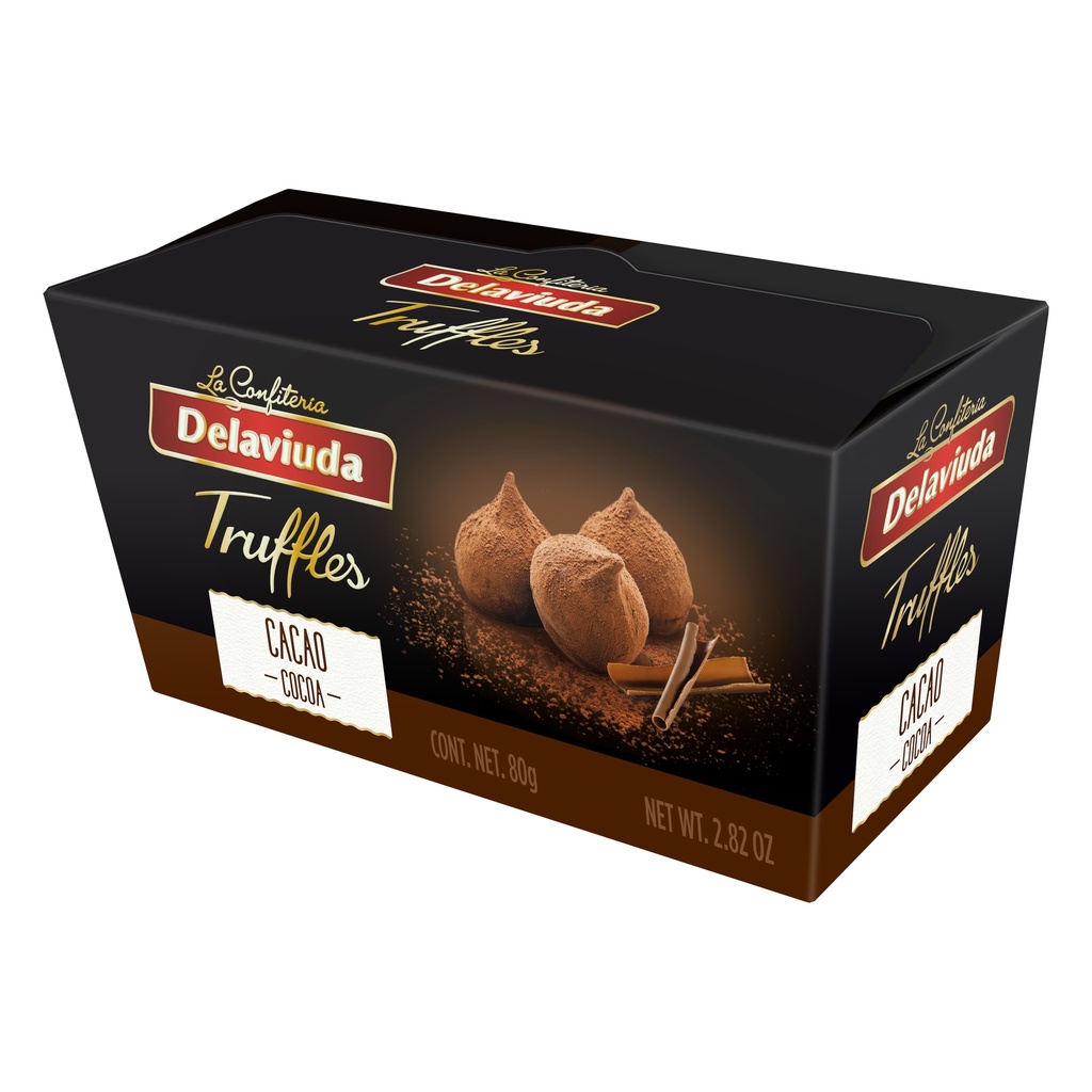 Trufas de Chocolate 80 g DELAVIUDA