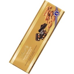 [6CNO3] Lingote Chocolate Negro y Almendras 300 g LINDT ORO