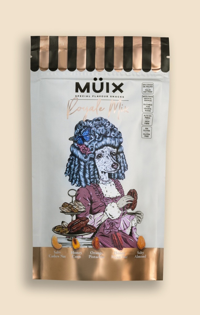 Surtido de Aperitivos Royale Mix 120 g MÜIX