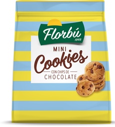 [7MCF1] Mini Cookies con Chips de Chocolate 120 g FLORBÚ