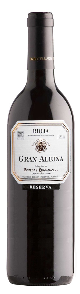 Vino Tinto D.O. Rioja GRAN ALBINA Reserva