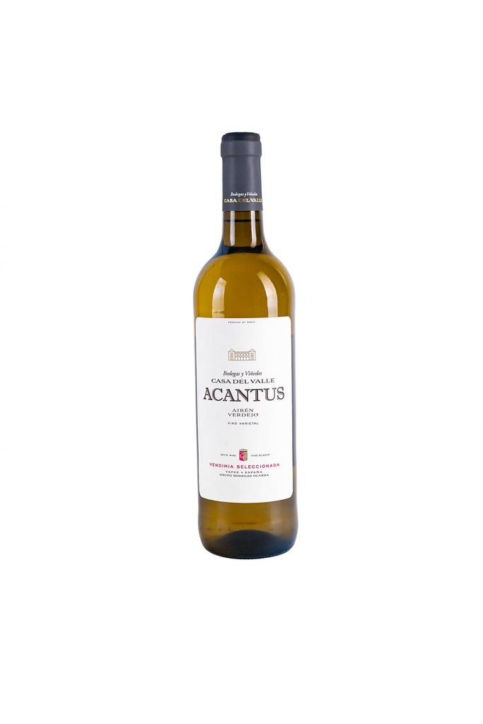 Vino Blanco ACANTUS Airén Verdejo Grupo Bodegas Olarra