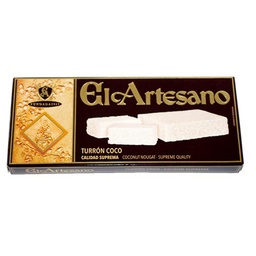 [6CA15] Turrón Coco Calidad Suprema 150 g EL ARTESANO