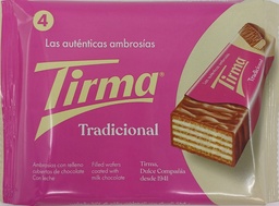 [7ACLT5] Pack 4 unidades Ambrosías de Chocolate con Leche TIRMA