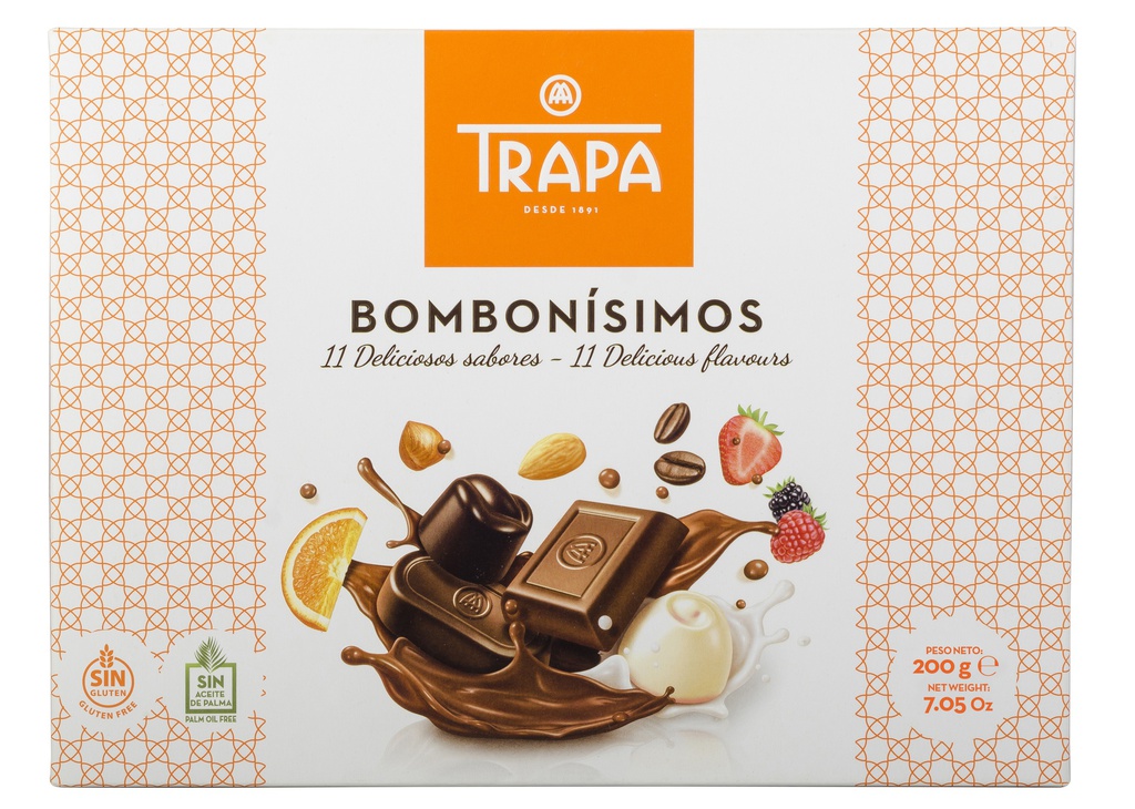 Bombones BOMBONÍSIMOS 200 g TRAPA