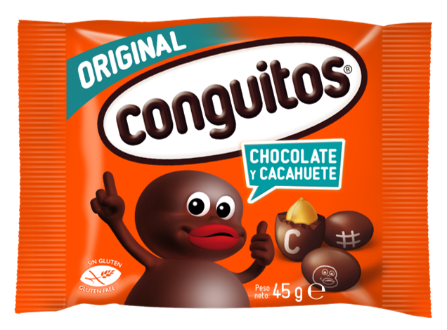 Bolsa CONGUITOS de Chocolate 45 g Lacasa