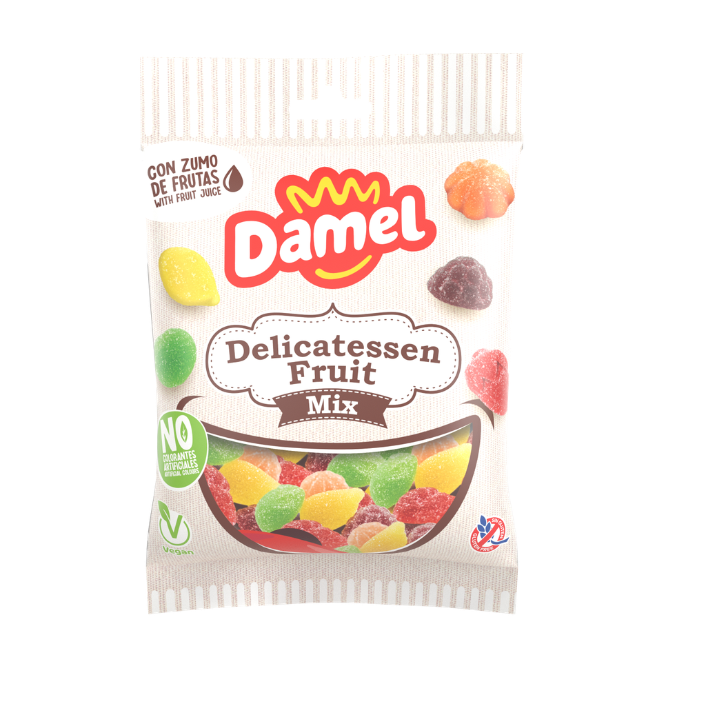 Gominolas Delicatessen Fruit Mix 80 g  DAMEL