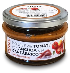 [8MTA13] Tarro Mousse de Tomate con Anchoa del Cantábrico 130 g ZUBIA