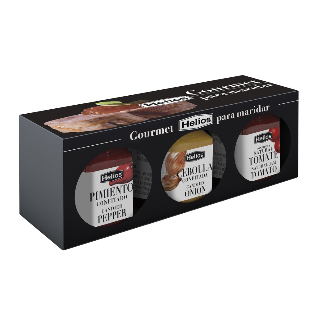 Estuche Maridaje Gourmet Para Foie y Queso 3x45 g HELIOS