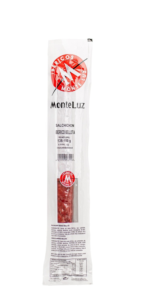 Salchichón Ibérico de Bellota 150 g aprox. MONTELUZ