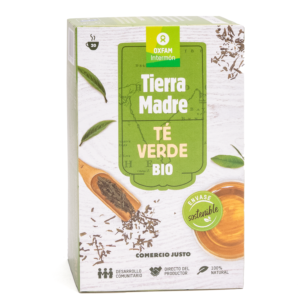 Paquete Té Verde Bio 20 Unidades OXFAM INTERMÓN