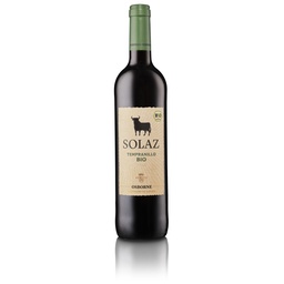 [2STBO] Vino Tinto SOLAZ Tempranillo Bio de OSBORNE