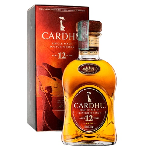 Whisky Malta CARDHU 12 Años 70 cl Estuchado