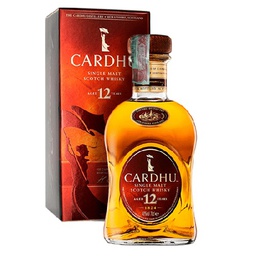 [3CA12] Whisky Malta CARDHU 12 Años 70 cl Estuchado
