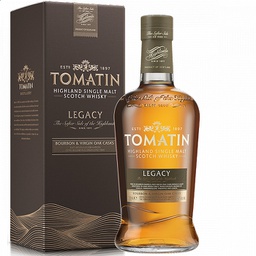 [3WTOM] Whisky TOMATIN LEGACY Highland Single Malt 70 cl Estuchado (Mejor Whisky del Mundo 99/100 IWSC)