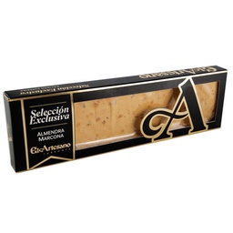 [6JA22] Turrón Jijona Almendra Marcona Selección Exclusiva 220 g EL ARTESANO