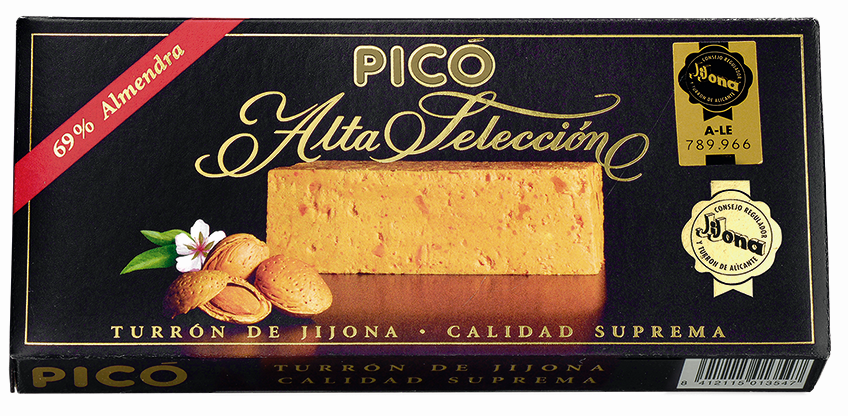 Turrón Jijona Alta Selección 69% Almendra 150 g PICÓ D.O. Jijona