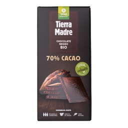 [7CB70] Tableta Chocolate Negro 70% Bio 100 g OXFAM INTERMÓN