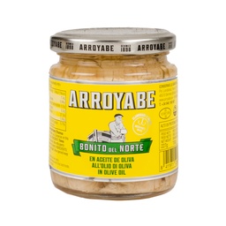 [8BL2] Tarro Lomos Bonito del Norte Artesanal en Aceite de Oliva 227 g Neto ARROYABE de BERMEO