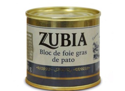 [8BPZ1] Lata Bloc de Foie de Pato 100 g ZUBIA