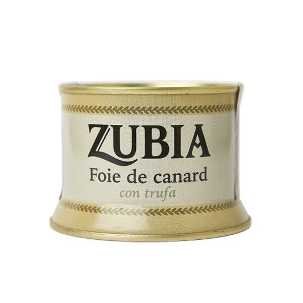 Lata Campana Foie de Canard con Trufa 130 g ZUBIA