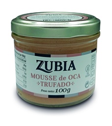[8MOZ1] Tarro Mousse de Hígado de Oca Trufado 100 g ZUBIA