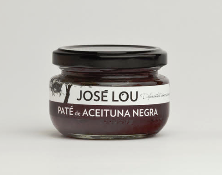 Tarro Paté Aceituna Negra 120 g Neto JOSÉ LOU