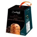 Panettone Italiano con Pepitas de Chocolate 100 g SANTANGELO